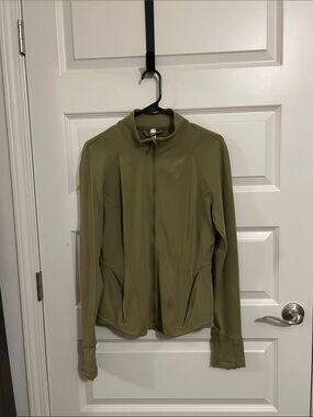 Olive Green Full-Zip Women's Jacket LULULEMON